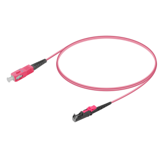 SC/UPC-LSH/UPC|Multi Mode G651.OM4 Simplex Patch Cord|2.0mm