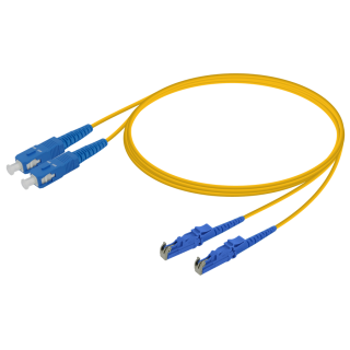 SC/UPC-LSH/UPC|Single Mode G657.A2 Duplex Patch Cord|2.0x4.1mm