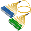 SC/UPC-SC/APC|24 Fibers Fanout|Single Mode G657.A2|3.0/1.8mm