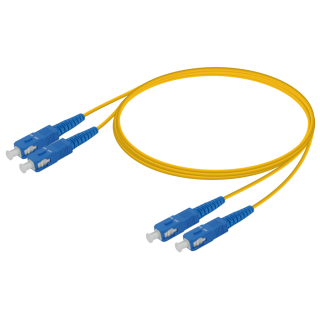 SC/UPC-SC/UPC|Single Mode G657.A2 Duplex Patch Cord|2.0x4.1mm
