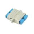 SC/UPC To SC/UPC Adapter SM Duplex Metal Fiber Optic Coupler