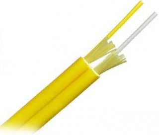Single-mode Duplex Zipcord Tight Buffer Plenum Indoor Fiber Optic Cable
