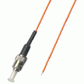 ST Splice On Fiber Optic Pigtail Multimode 62.5 Orange 3 Meters