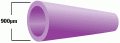 900µm Furcation Tube - Clear Color - Accepts 250µm Bare Fiber