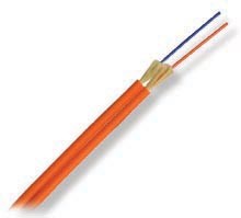 62.5/125um Multimode Duplex Zipcord Tight Buffer Plenum Indoor Fiber Optic Cable