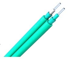 Customized OM3 fiber Duplex Zipcord Tight Buffer Indoor Fiber Optic Cable