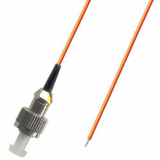 FC Splice On Fiber Optic Pigtail Multimode 62.5 Orange 3 Meters FC Splice On Fiber Optic Pigtail Multimode 62.5 Orange 3 Meters