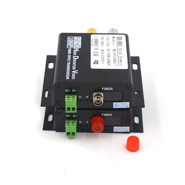 HD-SDI fiber Optical Media converter with RS-485 data