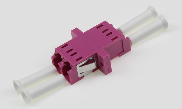 LC/UPC To LC/UPC Adapter MM OM4 Duplex Fiber Optic coupler