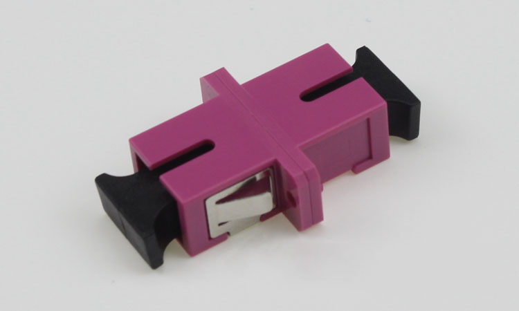 SC/UPC To SC/UPC Adapter Multimode OM4 Simplex Fiber Optic Coupler