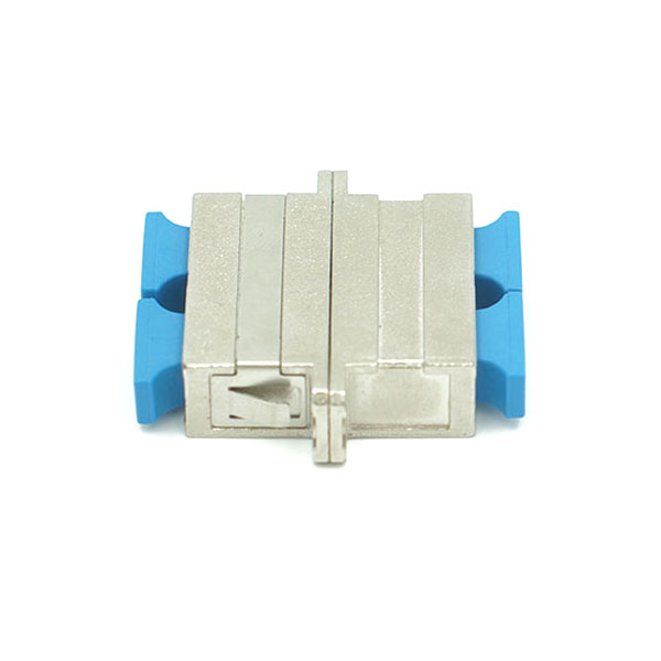 SC/UPC To SC/UPC Adapter SM Duplex Metal Fiber Optic Coupler