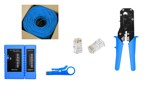 RJ45 Ca5e cable crimping tools