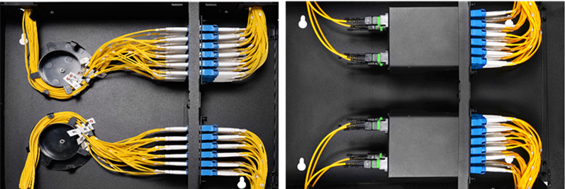 wall mount fiber enclosure