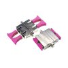 SC/UPC To SC/UPC Adapter Multimode OM4 Duplex Metal Fiber Optic Coupler