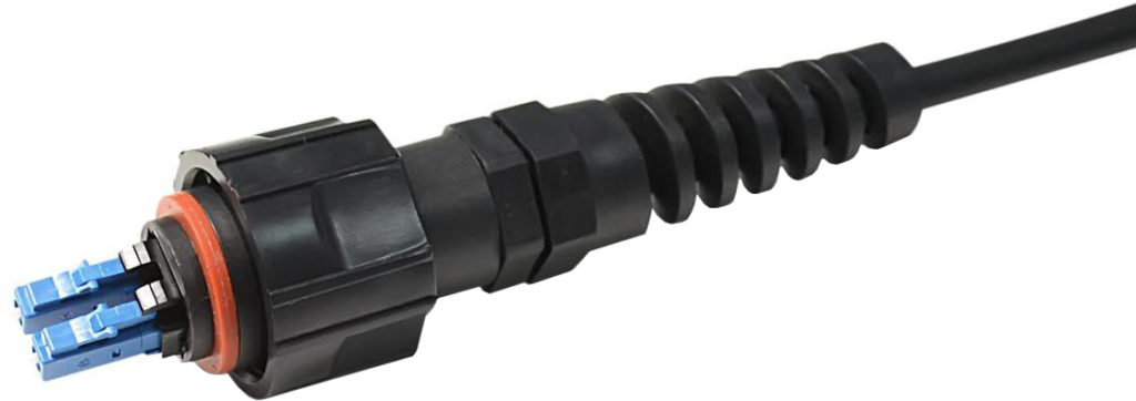 ODVA-LC-Weatherproof IP67 Fiber Optic Cable Assemblies